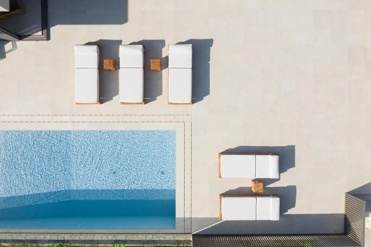 Athina Luxury Villa, With Pool & Walk To The Beach, By Thinkvilla Chania  Ngoại thất bức ảnh